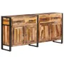 Aparador de madera maciza de acacia acabado miel 172x35x80 cm by , Sideboards - Ref: Foro24-321698, Price: 503,60 €, Discount: %