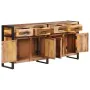 Aparador de madera maciza de acacia acabado miel 172x35x80 cm by , Sideboards - Ref: Foro24-321698, Price: 503,60 €, Discount: %