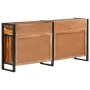 Aparador de madera maciza de acacia acabado miel 172x35x80 cm by , Sideboards - Ref: Foro24-321698, Price: 503,60 €, Discount: %