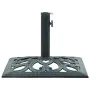 Base de sombrilla de hierro fundido verde 12 kg 49 cm de vidaXL, Bases para sombrillas - Ref: Foro24-47866, Precio: 67,99 €, ...
