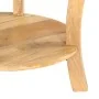 Mesa auxiliar de madera maciza de mango 37x37x61 cm by , Side tables - Ref: Foro24-321789, Price: 131,33 €, Discount: %