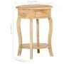 Mesa auxiliar de madera maciza de mango 37x37x61 cm by , Side tables - Ref: Foro24-321789, Price: 131,33 €, Discount: %