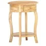 Mesa auxiliar de madera maciza de mango 37x37x61 cm by , Side tables - Ref: Foro24-321789, Price: 131,33 €, Discount: %