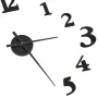Reloj 3D de pared con diseño moderno blanco y negro 100 cm XXL by , Wall clocks - Ref: Foro24-325150, Price: 20,53 €, Discoun...