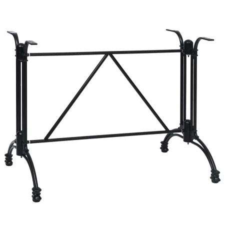 Pata de mesa de bistró aluminio fundido negro 93x60x72 cm de , Patas para mesas - Ref: Foro24-325436, Precio: 123,87 €, Descu...