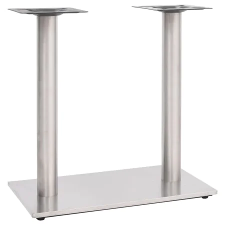 Pata de mesa de bistró acero inoxidable plateado 70x40x72 cm von , Tischbeine - Ref: Foro24-325441, Preis: 100,42 €, Rabatt: %