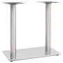 Pata de mesa de bistró acero inoxidable plateado 70x40x72 cm von , Tischbeine - Ref: Foro24-325441, Preis: 100,42 €, Rabatt: %