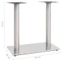 Pata de mesa de bistró acero inoxidable plateado 70x40x72 cm von , Tischbeine - Ref: Foro24-325441, Preis: 100,42 €, Rabatt: %