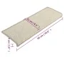 Alfombrilla autoadhesiva escalera 15 uds plateado 65x21x4 cm von , Treppenmatten - Ref: Foro24-326907, Preis: 113,58 €, Rabat...