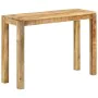 Mesa consola de madera de mango rugosa 110x35x76 cm de , Mesas auxiliares - Ref: Foro24-337270, Precio: 115,80 €, Descuento: %