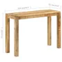 Mesa consola de madera de mango rugosa 110x35x76 cm de , Mesas auxiliares - Ref: Foro24-337270, Precio: 115,80 €, Descuento: %