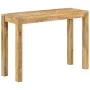 Mesa consola de madera de mango rugosa 110x35x76 cm de , Mesas auxiliares - Ref: Foro24-337270, Precio: 115,80 €, Descuento: %