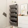 Zapatero 5 puertas madera ingeniería gris hormigón 59x24x167 cm de , Zapateros y organizadores de calzado - Ref: Foro24-33814...