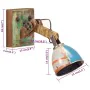 Lámpara de pared estilo industrial redonda multicolor E27 by , Lamps - Ref: Foro24-344407, Price: 35,94 €, Discount: %