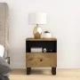 Mesitas de noche 2 uds madera maciza mango madera contrachapada by , Nightstands - Ref: Foro24-350655, Price: 118,92 €, Disco...