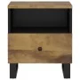 Mesitas de noche 2 uds madera maciza mango madera contrachapada by , Nightstands - Ref: Foro24-350655, Price: 118,92 €, Disco...