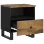 Mesitas de noche 2 uds madera maciza mango madera contrachapada by , Nightstands - Ref: Foro24-350655, Price: 118,92 €, Disco...
