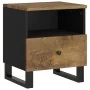 Mesitas de noche 2 uds madera maciza mango madera contrachapada by , Nightstands - Ref: Foro24-350655, Price: 118,92 €, Disco...