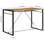 Mesa alta de bar madera maciza reciclada 175x90x110 cm by , Kitchen and dining tables - Ref: Foro24-351721, Price: 272,41 €, ...