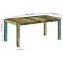 Mesa de comedor madera maciza reciclada 180x90x76 cm von , Küchen- und Esstische - Ref: Foro24-351728, Preis: 288,32 €, Rabat...