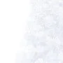 Medio árbol de Navidad con luces y bolas blanco 180 cm by , Christmas trees - Ref: Foro24-3077484, Price: 64,37 €, Discount: %