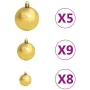 Árbol de Navidad preiluminado con luces y bolas verde 120 cm by , Christmas trees - Ref: Foro24-3077534, Price: 53,82 €, Disc...
