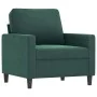Juego de sofás 4 piezas terciopelo verde oscuro von , Sofas - Ref: Foro24-3201946, Preis: 775,56 €, Rabatt: %