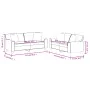 Juego de sofás con cojines 2 piezas cuero sintético rojo tinto by , Sofas - Ref: Foro24-3201927, Price: 557,98 €, Discount: %