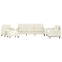 Juego de sofás 4 piezas terciopelo crema von , Sofas - Ref: Foro24-3201952, Preis: 746,19 €, Rabatt: %