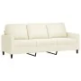 Juego de sofás 4 piezas terciopelo crema von , Sofas - Ref: Foro24-3201952, Preis: 746,19 €, Rabatt: %