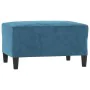 Juego de sofás con cojines 4 piezas terciopelo azul by , Sofas - Ref: Foro24-3201973, Price: 782,37 €, Discount: %