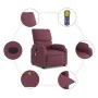 Sillón de masaje reclinable de tela color morado by , Armchairs - Ref: Foro24-373429, Price: 190,13 €, Discount: %