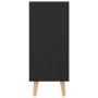 Aparador de madera de ingeniería negro 90x30x72 cm by , Sideboards - Ref: Foro24-326814, Price: 113,34 €, Discount: %