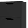 Aparador de madera de ingeniería negro 90x30x72 cm by , Sideboards - Ref: Foro24-326814, Price: 113,34 €, Discount: %