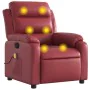 Sillón de masaje reclinable cuero sintético rojo tinto von , Sessel - Ref: Foro24-373497, Preis: 254,86 €, Rabatt: %