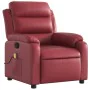 Sillón de masaje reclinable cuero sintético rojo tinto von , Sessel - Ref: Foro24-373497, Preis: 254,86 €, Rabatt: %