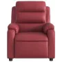 Sillón de masaje reclinable cuero sintético rojo tinto von , Sessel - Ref: Foro24-373497, Preis: 254,86 €, Rabatt: %