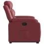 Sillón reclinable elevable cuero artificial rojo tinto von , Sessel - Ref: Foro24-3205046, Preis: 307,32 €, Rabatt: %