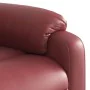 Sillón reclinable elevable cuero artificial rojo tinto von , Sessel - Ref: Foro24-3205046, Preis: 307,32 €, Rabatt: %