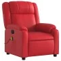 Sillón de masaje reclinable eléctrico de cuero artificial rojo von , Sessel - Ref: Foro24-3205148, Preis: 276,27 €, Rabatt: %