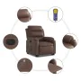 Sillón de masaje elevable eléctrico cuero sintético marrón von , Sessel - Ref: Foro24-3205065, Preis: 356,78 €, Rabatt: %