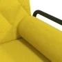Sofá cama con reposabrazos tela amarillo claro by , Sofas - Ref: Foro24-351941, Price: 261,28 €, Discount: %
