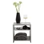 FMD Mesa de centro con estante gris hormigón y blanco von , Couchtisch - Ref: Foro24-428748, Preis: 49,74 €, Rabatt: %