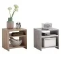 FMD Mesa de centro con estante gris hormigón y blanco von , Couchtisch - Ref: Foro24-428748, Preis: 49,74 €, Rabatt: %