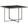 Set comedor jardín 9 pzas y cojines ratán sintético gris by , Garden sets - Ref: Foro24-3210956, Price: 406,64 €, Discount: %