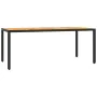 Set de comedor de jardín 7 pzas y cojines ratán sintético negro von , Gartensets - Ref: Foro24-3212040, Preis: 766,46 €, Raba...