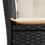Set de comedor de jardín 7 pzas y cojines ratán sintético negro von , Gartensets - Ref: Foro24-3213090, Preis: 908,52 €, Raba...