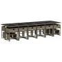 Set comedor de jardín 17 pzas y cojines ratán sintético gris by , Garden sets - Ref: Foro24-3211364, Price: 978,84 €, Discoun...