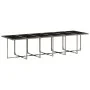 Set comedor de jardín 17 pzas y cojines ratán sintético gris by , Garden sets - Ref: Foro24-3211364, Price: 978,84 €, Discoun...