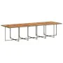 Set comedor de jardín 17 pzas y cojines ratán sintético gris by , Garden sets - Ref: Foro24-3211370, Price: 1,00 €, Discount: %